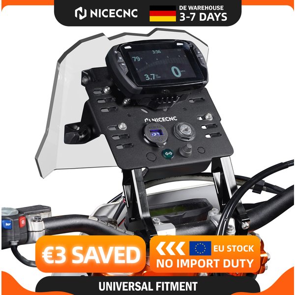 Für KTM 690 Enduro R 690 SMC SMCR 2008-2024 Motorrad GPS-Halterung Mini-Verkleidungskit für Husqvarna 701 Enduro Supermoto GasGas 700 SM 700ES