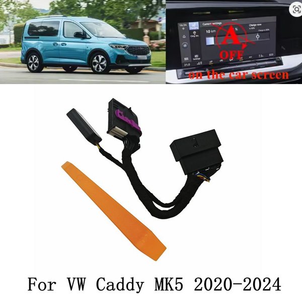 Auto Start-Stopp-Motor-System Deaktivierungs-Kabel-Stecker für VW Volkswagen Caddy MK5 2020-2024