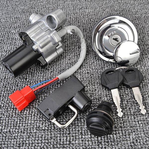 Zünd schalter Kraftstoff Gas kappe Sitz schloss Set Schlüssel für Yamaha XVs 125 250 400 650 1100 Drag Star Silverado V-Star Mitternacht benutzer definierte