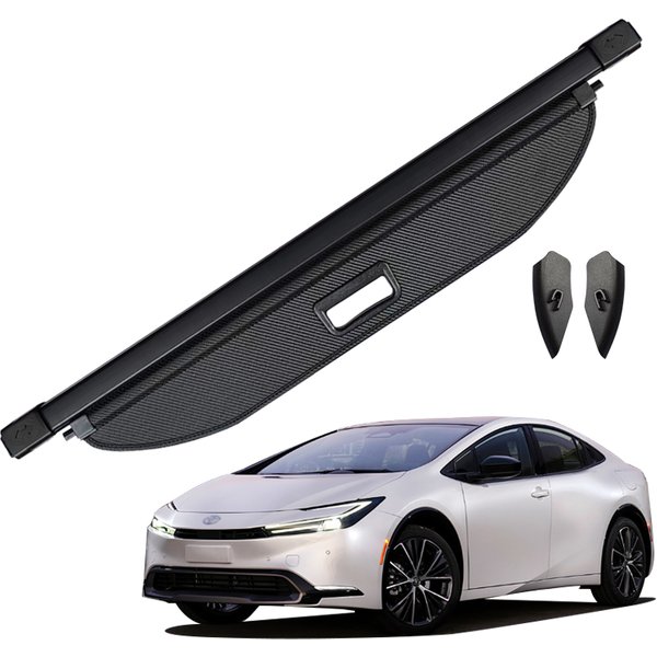 For 2023 2024 2025 Toyota Prius & Prius Prime Cargo Cover Trunk Retractable Parcel Rack Security Privacy Screen Auto accessories