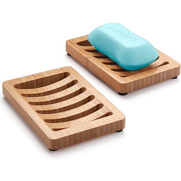 Seifenkiste aus natürlichem Bambus, Badeseifenhalter, Bambuskoffer, Tablett aus Holz, verhindert Schimmel, Abflussbox, Badezimmer, Waschraum, Werkzeuge