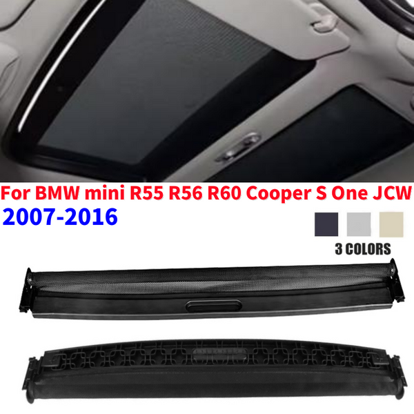 Rideau de pare-soleil pour toit ouvrant de voiture, couverture avant/arrière de toit ouvrant pour BMW mini R55 R56 R60 Cooper S One JCW 2007 – 2016