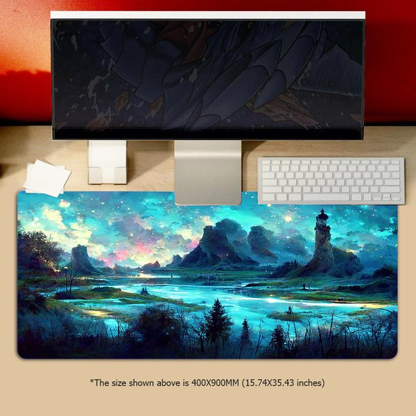 green forest Mouse Pad Gamer Mat Mousepad XXL Mouse Mat Large Keyboard Mat Desk Pad Mousepads For Computer Laptop Mouse Pads