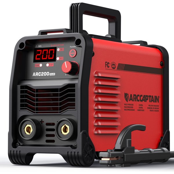 ARCCAPTAIN ARC200 Plus Schweißgerät 2-in-1 ARC MMA LIFT TIG MINI IGBT Inverter Tragbares Schweißgerät für Heimwerker 230V 200A