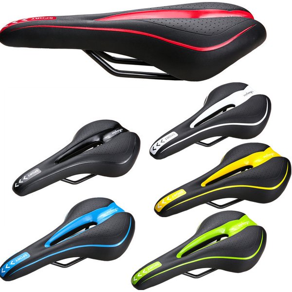 Siège de vélo Selle de vélo confortable avec zone ergonomique pour hommes et femmes Selle de vélo universelle adaptée pour BMX, VTT et vélo de route