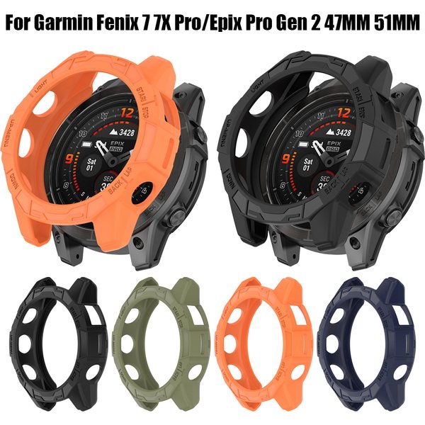 TPU Weiche Silikon Schutzhülle für Garmin Fenix 7 7X Pro Abdeckung Für Epix Pro Gen2 51mm 47mm Schutzhülle Uhr Fall