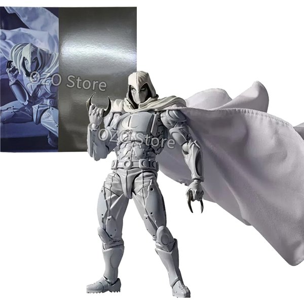 16cm księżycowy rycerz rysunek Revoltech AMAZING YAMAGUCHI Avengers Marc Spector figurka kolekcja ozdoba zabawki modele prezenty