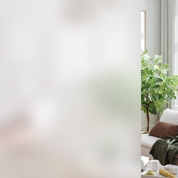 Sichtschutzfolie mit mattiertem Fenster, Wärmeregler, UV-blockierend, statisch haftend, nicht klebend, wiederverwendbare Türverkleidungen für Badezimmer, Heimbüro