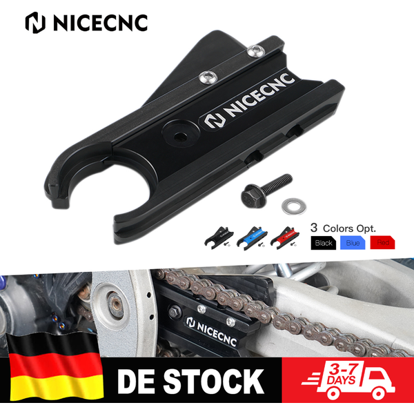 NiceCNC ATV Kettenführungsschutz für YAMAHA YFZ450R YFZ 450R 450 R 2009-2022 2010 Aluminium Zubehör