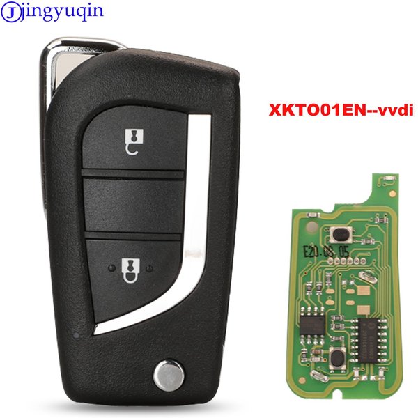 Xhorse jingyuqin XKTO01EN Universal Remote Key for Toyota 2 Buttons VVDI