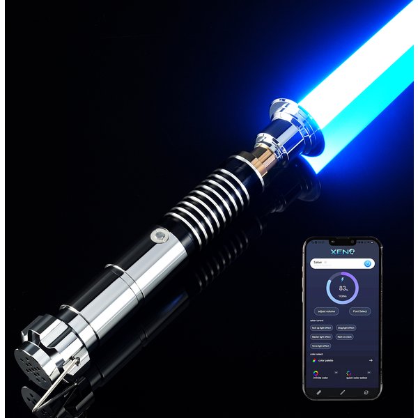 Luke Saber XRGB/Xenopixel Lichtschwert mit Smooth-Effekten, Starker Klinge, Kampfbereit