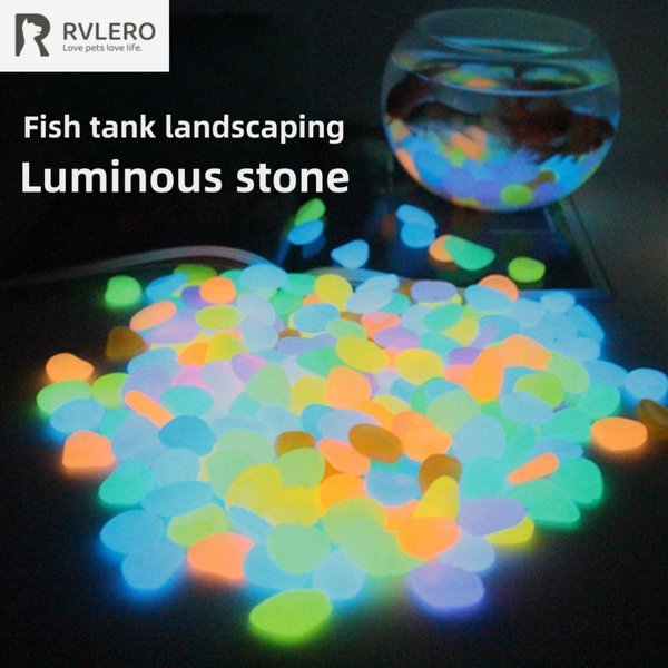 Pierre Noctilucente artificielle avec Luminescence colorée, Vase d'aménagement paysager pour Aquarium, décoration de trottoir, 50/100 pièces