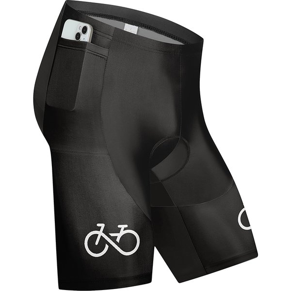 Short de cyclisme de l'équipe professionnelle pour hommes, avec poches, respirant, rembourré en Gel 9D, pantalon de vélo Ropa, 2025