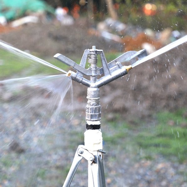 1-Zoll-Kippdüse, 360-Grad-Zinklegierung, rotierende Strahldüse, landwirtschaftlicher Garten, Bewässerungssprinkler, Innengewinde-Anschluss