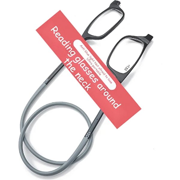 Tragbare Magnetische Lesebrille zum Umhängen mit Verstellbarem Lanyard für Männer und Frauen