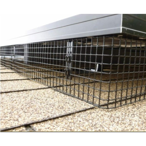 Panneau solaire en treillis métallique, Suite de Protection du bétail, Protection des créatures, rouleau de panneaux solaires avec attaches, PV amovibles