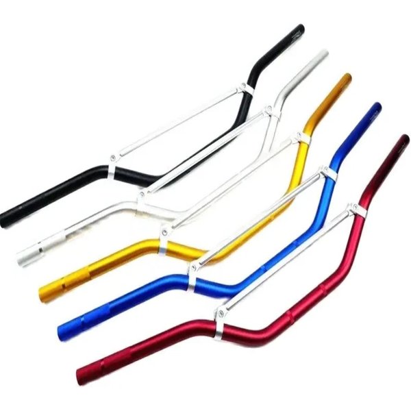 Pour HONDA KAWASAKI SUZUKI YAMAHA Guidon Moto 7/8 22mm Guidon de moto, volant de direction, accessoires pour moto, cyclomoteur, vélo, petits accessoires