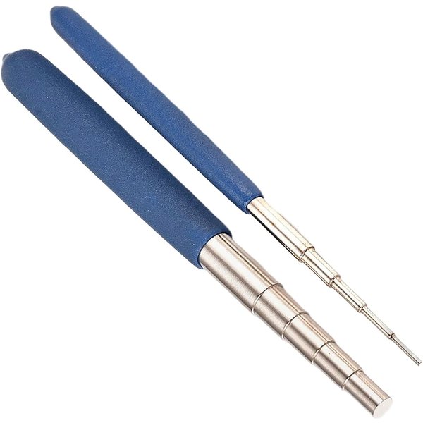 2Pcs Wire Wrapping Mandrels Set Bead Working Jump Rings Making 10 Sizes