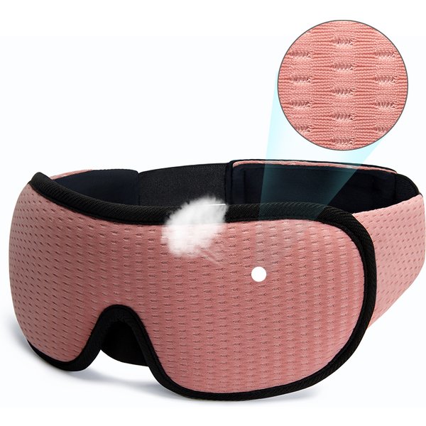 3D Sleep Mask 100% Blocking Light Eye Mask Travel Rest Relax Blindfold Sleeping Aid Eye Patches EyeShade Cover Slaapmasker