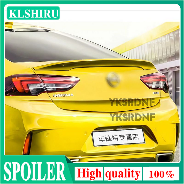 Spoiler do Opel Insignia 2017 2018 2019, ABS Plastik, Niemalowany, Kolorowy, Tylny Spoiler, Skrzydło w stylu G, Sportowe Akcesoria Samochodowe
