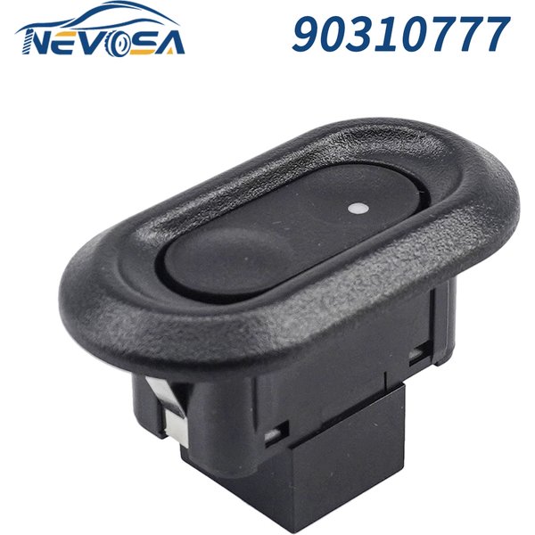 NEVOSA Beifahrerseite hinten 90310777 Fensterheberschalter für Chevrolet Kadett 1994–98 Omega 1993 OPEL Senator B Carlton 1987-94