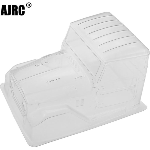 1/10 Fj40/Fj45 Power Wagon Cab Pc Clear Body For Rc Crawler Axial Scx10 Trx4 Yikong 4102 Rgt 86100 Redcat Gen8 Mst Cfx Cc01 Tf2