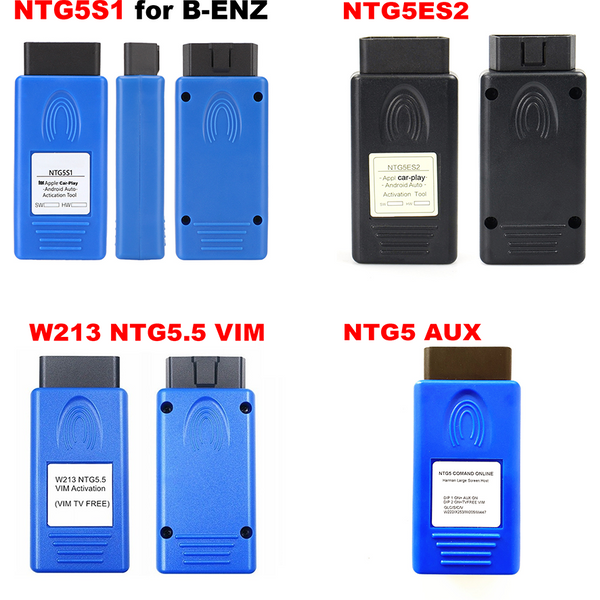 NTG5S1 NTG5ES2 NTG5 AUX NTG5.5 VIM pour Apple Car-Play et Android OBD2 Outil d'activation automatique pour la série B-enz Plug and Play