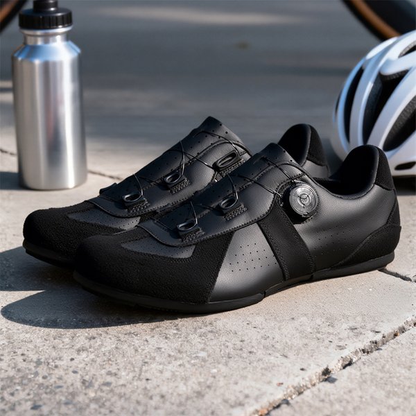 Chaussures de VTT pour femmes sans clips, chaussures de cyclisme sur route RB Speed à semelle en caoutchouc, chaussures de cyclisme pour hommes à semelle en caoutchouc