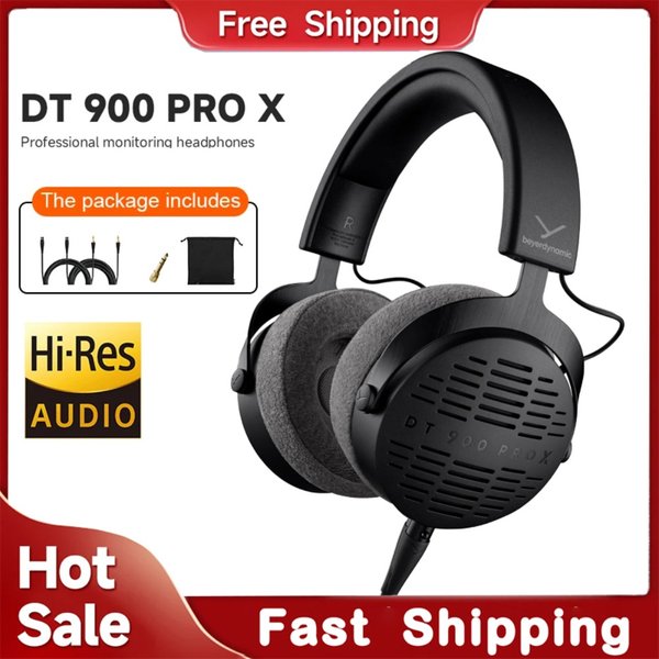 Beyerdynamic DT 900 PRO X Profesjonalne słuchawki Hi-Fi dla audiofilów, nauszne, do monitoringu i miksowania dźwięku w wysokiej rozdzielczości.