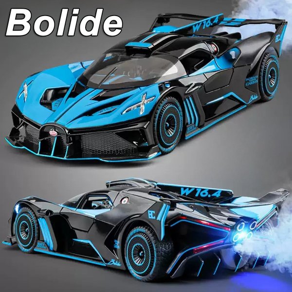 1:24 Bolide Revuelto Legierung Modell Diecast Auto Spielzeug Türen Geöffnet Sound Licht Zurückziehen Miniatur Fahrzeug Junge Erwachsene Geburtstag Geschenk