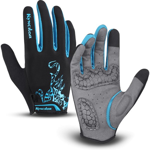 Outdoor-Fahrrad handschuhe Voll finger stoß feste Mikro faser tragen widerstands fähige atmungsaktive Anti-Schweiß-Touchscreen-Motorrad handschuhe Männer