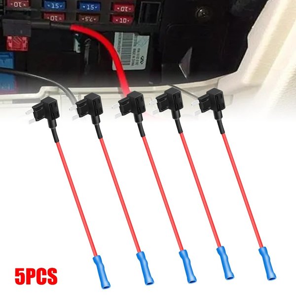 Adaptateur Add-a-Circuit APM Tap Mini Blade Micro, Fusible de voiture, Support de boîte, Auto Motri, Assurance iko, 12V, 5 pièces