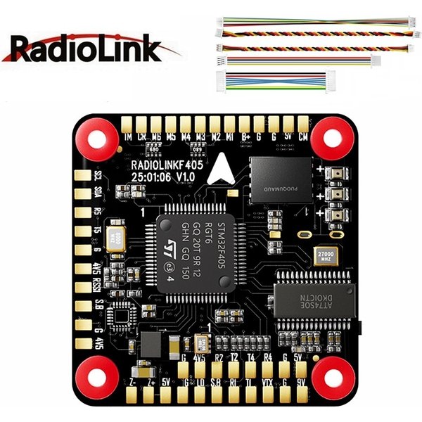 Radiolink F405 Flight Controller für 2-6-Achsen-Drohnen-Quadcopter SBUS/CRSF/ELRS Integriertes OSD Betaflight/INAV