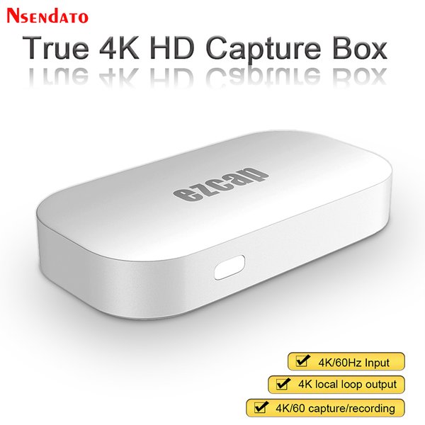 Ezcap382 GameLink Neo Pro 4K 60fps HDMI USB C HDR Carte de capture vidéo de jeu, prend en charge la transmission VRR pour ordinateur, Xbox, TV