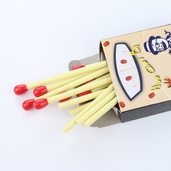 20 Pcs Stationery Cute Kawaii Mini matchstick Creative School Office Supply Ballpoint Pen matche funny free freebie novelty