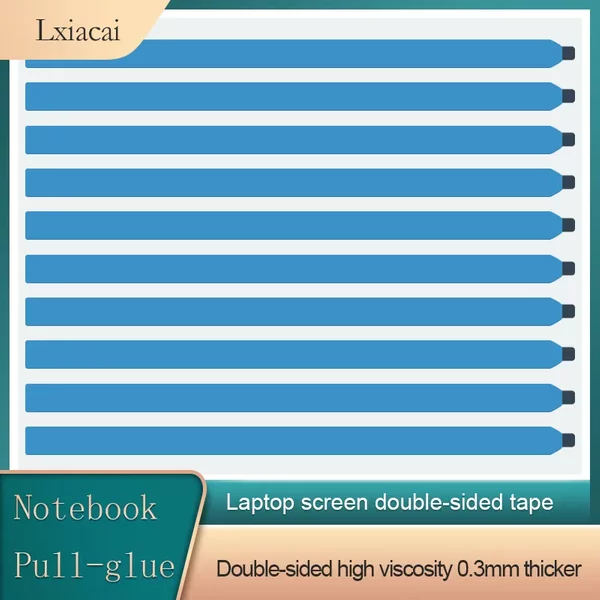Ruban adhésif Double face LCD pour ordinateur portable, colle facile à tirer, assemblage d'écran d'affichage, réparation de téléphone portable, épaissi 0.3mm