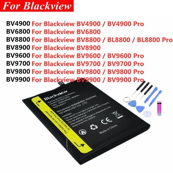 LI616077HTT Akku für Blackview BV4900 Pro BV4900Pro BV6800 BV8800 BV8900 BV9600 BV9700 BV9800 BV9900 Pro DK015 Handy-Akku