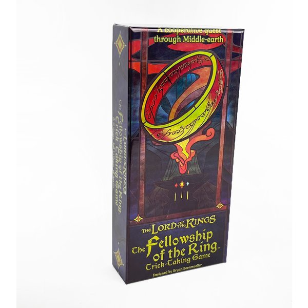 The Fellowship of the Ring Trick-Taking Game – Kooperatives Kartenspiel für 1–4 Erwachsene (ab 14 Jahren), 20 Minuten Spielzeit