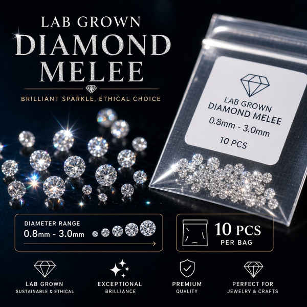 Diamants de laboratoire D VVS en gros sans certificat IGI, 0,8 mm-4,0 mm, diamants cultivés en laboratoire, prix d'usine, excellente taille, pierre super blanche