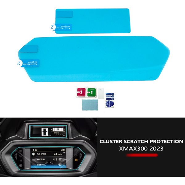 2023 XMAX300 Cluster Scratch Protection Film Dash Speedometer Screen Fit For YAMAHA XMAX 300 XMAX-300 Motorcycle accessories