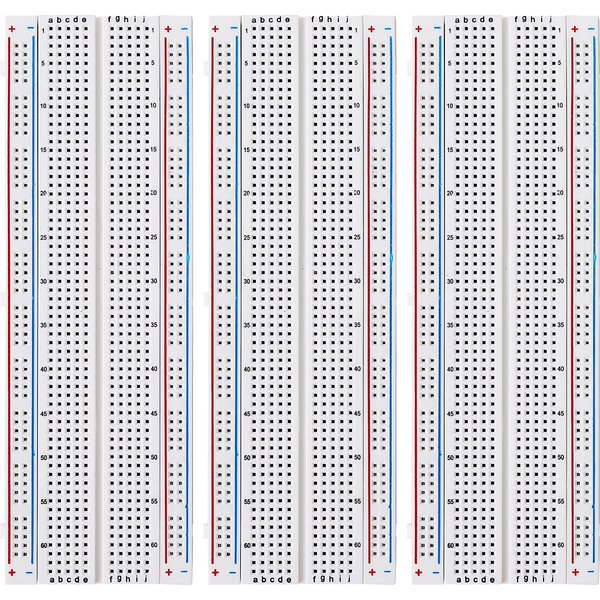 Kit de carte de prototypage sans soudure 830 points 400 points pour Arduino Proto Shield, blocs de distribution et de connexion