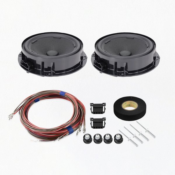 Hinten Tür Lautsprecher Kit Für VW ID3 ID4 Hinten Tür Audio Sound Lautsprecher Woofer Hörner mit Kabelbaum 5GG 035 453 5GG035453