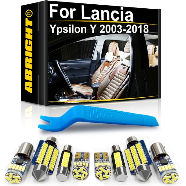 Auto Innen LED Lichter Canbus Für Lancia Ypsilon Y 843 846 312 2003 2006 2007 2008 2010 2011 2015 2016 2017 2018 Zubehör