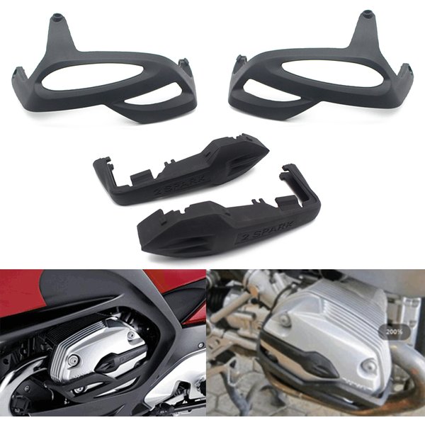 Motorrad-Zündkerzenabdeckung, Doppelzündkerzen-Schutzabdeckung, Sturzschutz-Seitenabdeckungen für BMW R1200GS R1200R R1200RT R1200S R1200 R S RT GS ST