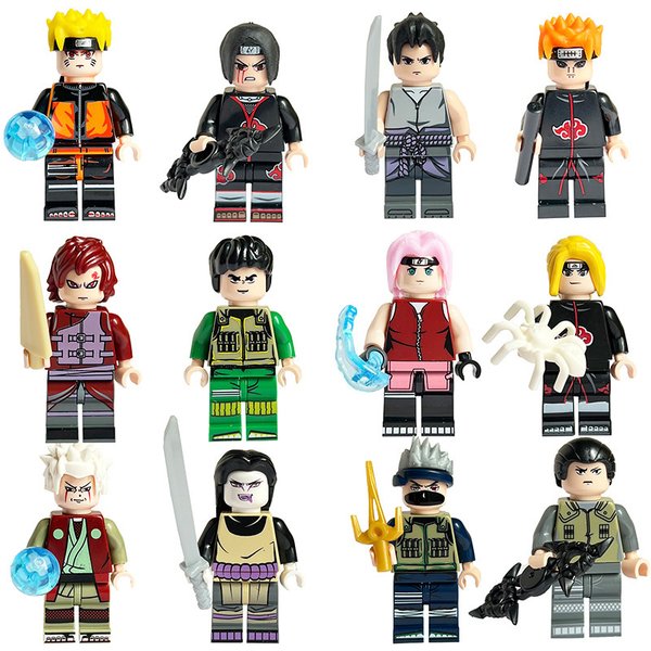Bandai Dragon Ball Naruto A Animations-Spiel-Peripheriefigur Kaguya Boruto Neji Tenten Iruka Anime-Action-Modellfiguren-Sammlung