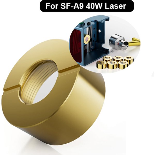 SCULPFUN – lentilles originales hautement transparentes, pour laser SF-A9 40W, anti-huile, anti-fumée, faciles à installer, pièces CNC renforcées, 6 pièces