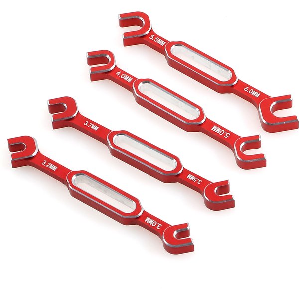 4Pcs Wrench 3/3.2/3.5/3.7/4/5/5.5/6Mm Turnbuckle Nut Ball End Joint Remover Universal Tool For RC Car Drone Boat