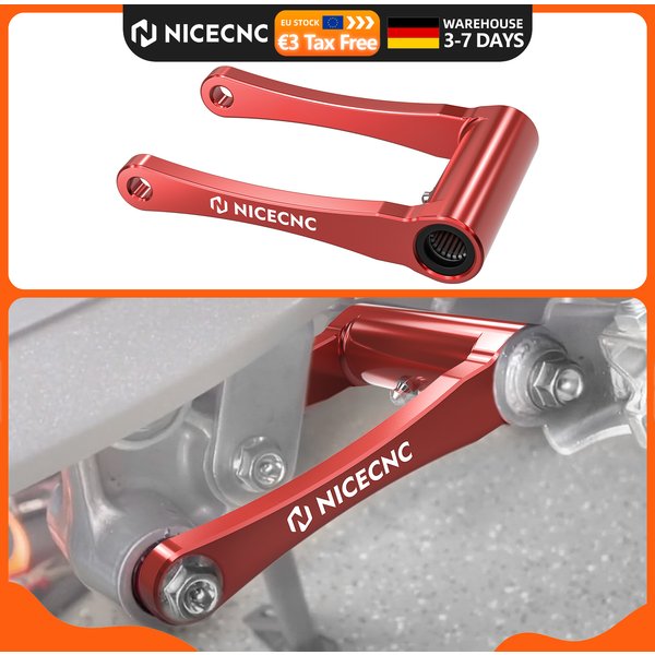 1,75 Zoll Tieferlegungs-Linkage für Honda CRF300L CRF300 L 2021 2022 2023 2024 2025 CRF300L Rally Hinterradaufhängung 52475-K1T-E10