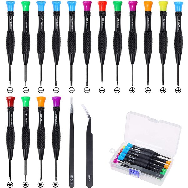 Magnetic Screwdriver Set Mini Multi-Function Magnetic Precision Screwdriver For Watch Eyeglasses Phone Repairing Hand Tools