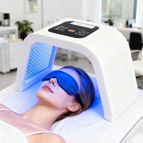 Masque facial LED de luminothérapie PDT à 7 couleurs, 287 LED, appareil de soin de la peau, machine de rajeunissement du visage, équipement de beauté pour salon et spa